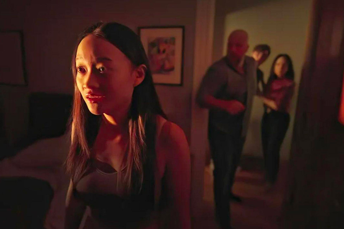 Una scena tratta da "Presence" (2025), il nuovo film di Steven Soderbergh