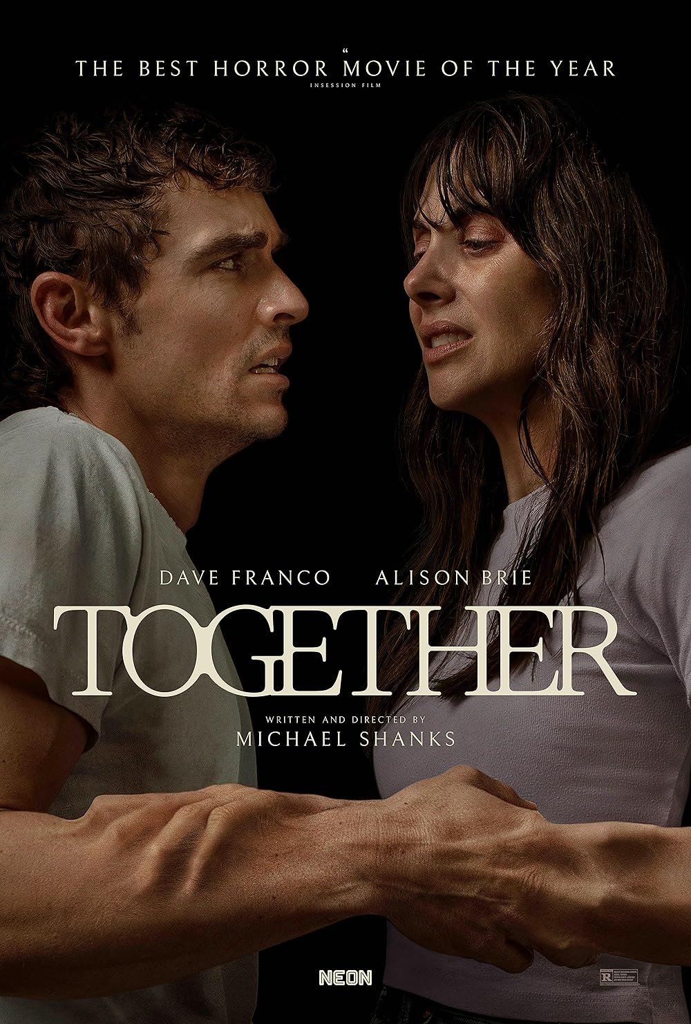 La locandina di "Together" di Michael Shanks (2025)