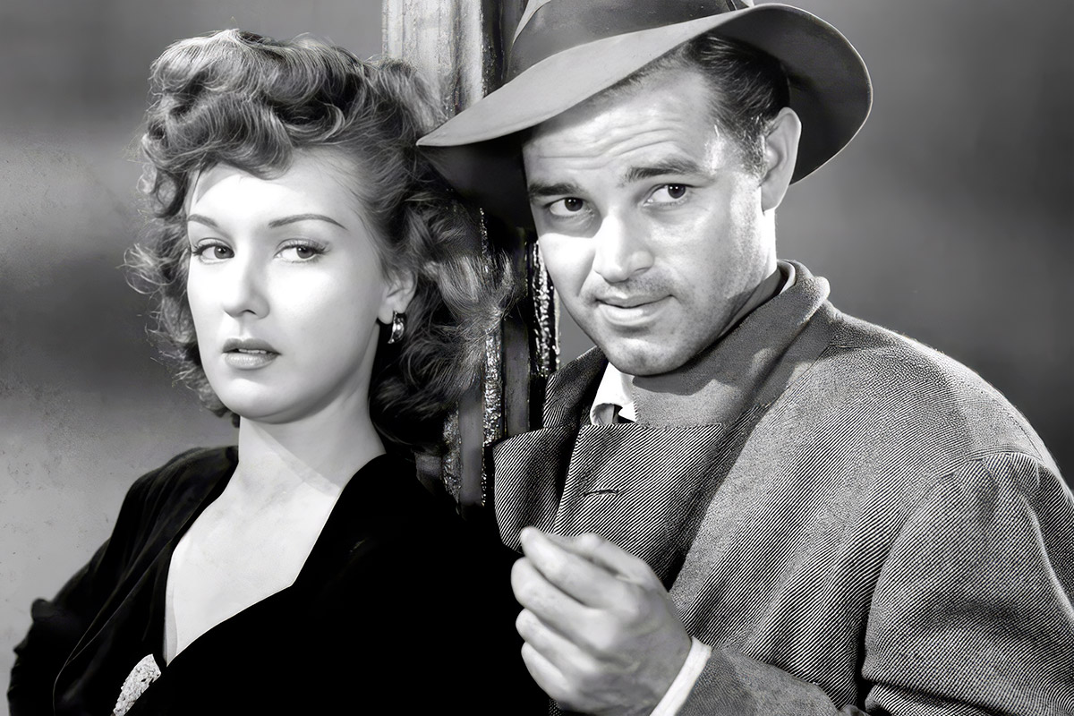 Ann Savage e Tom Neal in una scena di "Detour - Deviazione per l'inferno" di Edgar G. Ulmer (1945), qui recensito