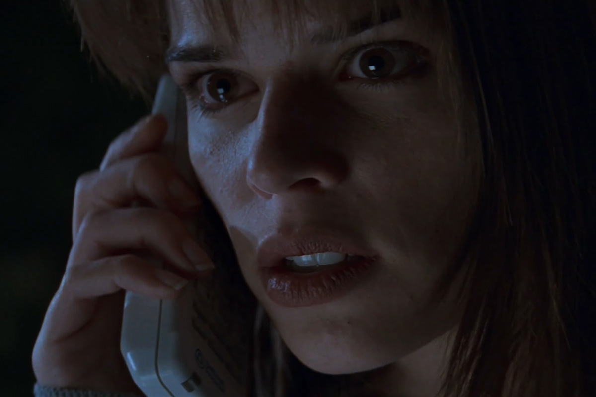 Neve Campbell nei panni di Sidney Prescott in "Scream" di Wes Craven (1996), qui recensito